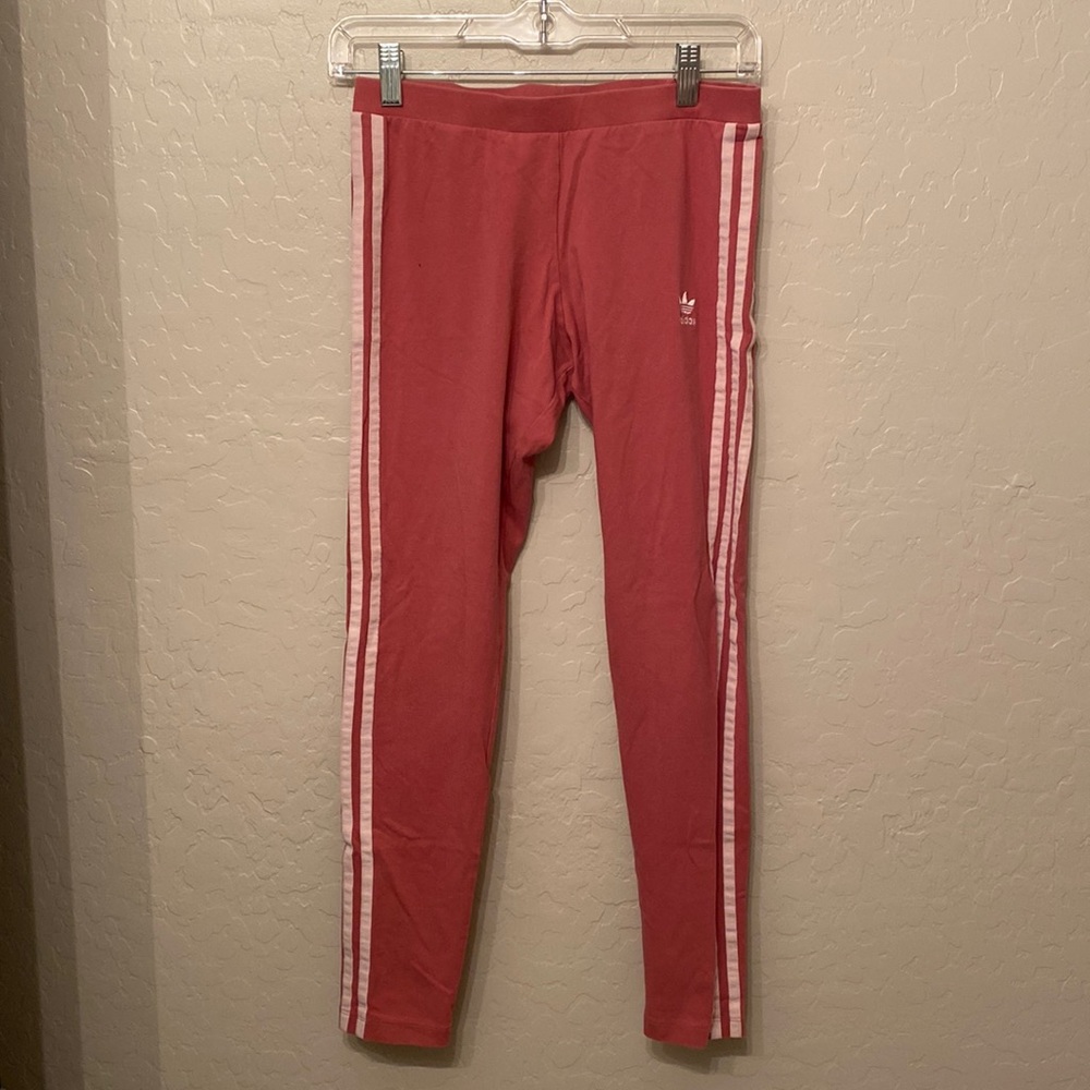 Adidas leggings- Pink-Size M